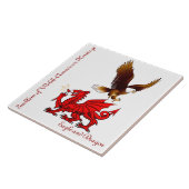 ウェールズアメリカのコレクターのタイル タイル (側面)