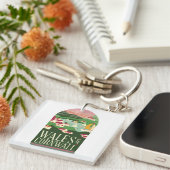 ウェールズコーンウォールヴィンテージ磁石 キーホルダー (正面右)