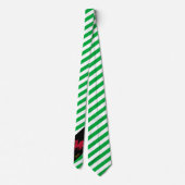 ウェールズストライプズTie, dragon business Wesh Flag ネクタイ (裏面)