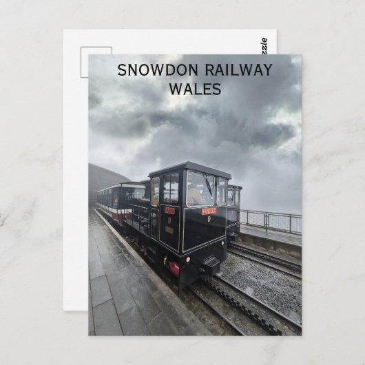 ウェールズスノードンマウンテンレイルウェイウェルシュトラベル ポストカード (正面/裏面)