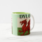 ウェールズドラゴン コーヒーマグ ツートーンマグカップ (正面右)