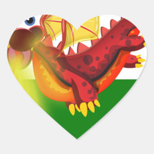 ウェールズドラゴン ハートシール
