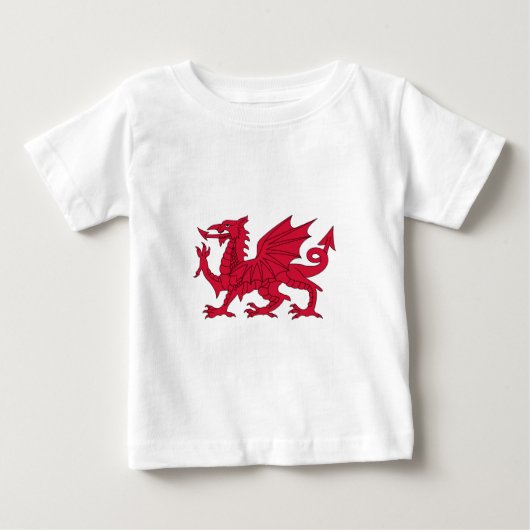 ウェールズドラゴン ベビーTシャツ (正面)