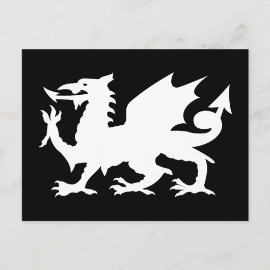 ウェールズドラゴン ポストカード (正面)
