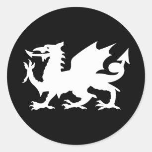 ウェールズドラゴン ラウンドシール