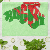 ウェールズホームオブラグビーティータオル キッチンタオル (折り畳み)