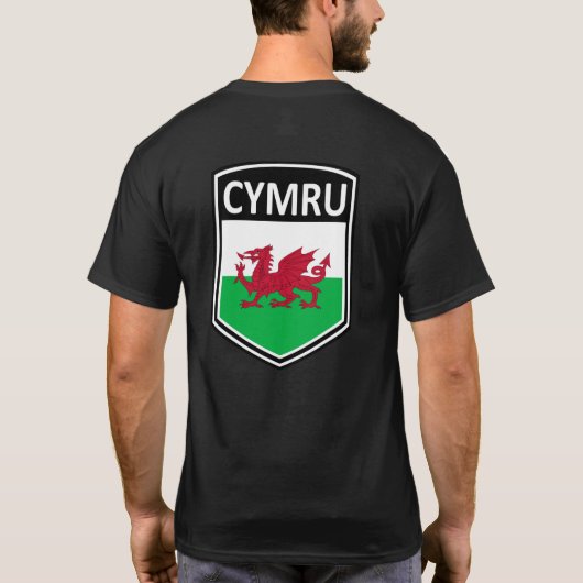ウェールズ代表 Tシャツ (裏面)