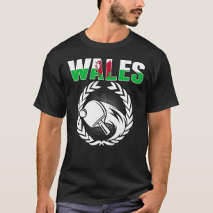 ウェールズ卓球ウェルシュピンポンチームサポート Tシャツ