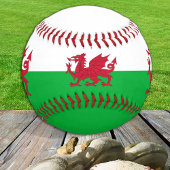 ウェールズ国旗とウェールズのスポーツ/Cymru野球ボール 野球ボール