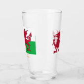ウェールズ国旗とウェールズ国シムラパトリオ/スポーツ タンブラーグラス (左)