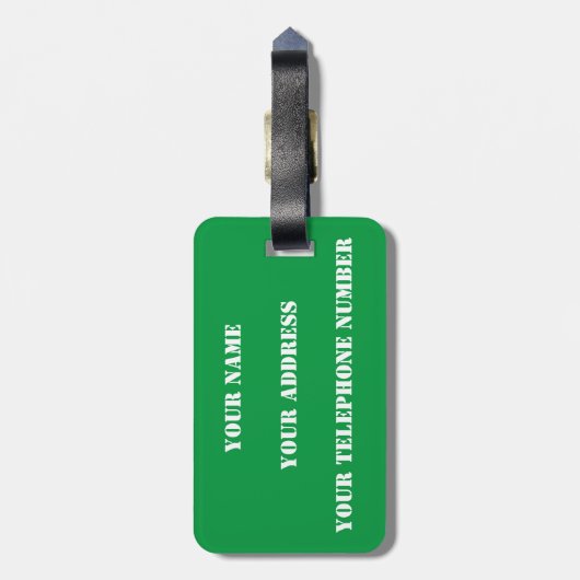 ウェールズ国旗のワールドカップ2022サッカーサッカー ラゲッジタグ (裏面縦)