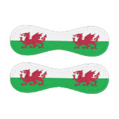 ウェールズ国旗を持つ愛国野球 野球ボール (パネル)