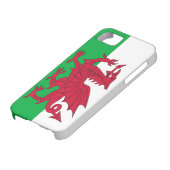 ウェールズ国旗を持つIPhone 5ケース Case-Mate iPhoneケース (下部)