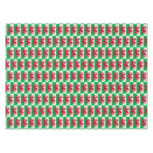 ウェールズ国旗&ウェールズ料理テーブルクロス/デコール・ドラゴン テーブルクロス (正面(横))