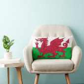 ウェールズ国旗（ウェールズ） （ウェールズ） ランバークッション (椅子)