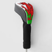 ウェールズ国旗 ゴルフヘッドカバー (アングル)