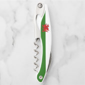 ウェールズ国旗 ソムリエナイフ (正面)