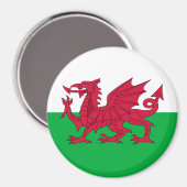 ウェールズ国旗 マグネット (正面/裏面)