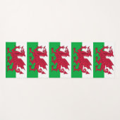 ウェールズ国旗 ヨガマット (正面(横))