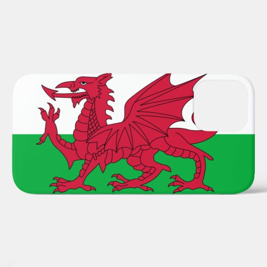 ウェールズ国旗 Case-Mate iPhoneケース (裏面 (横))