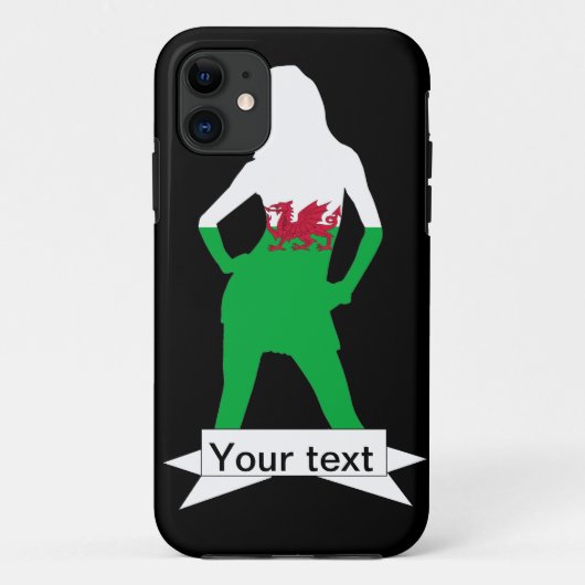 ウェールズ国旗 Case-Mate iPhoneケース (裏面)