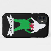 ウェールズ国旗 Case-Mate iPhoneケース (裏面(横))