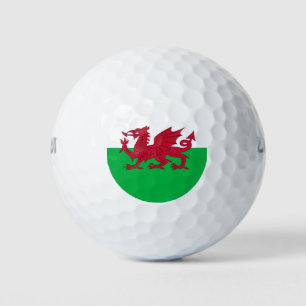 ウェールズ国旗(Cymru) ゴルフボール