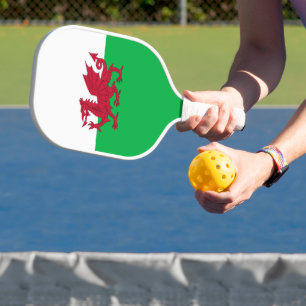 ウェールズ国旗(Cymru) ピックルボールラケット