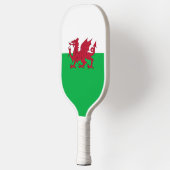 ウェールズ国旗(Cymru) ピックルボールラケット (左)