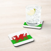 ウェールズ国旗 – Cymru 高品質 Image コースター (右側)