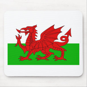ウェールズ国旗 – Cymru 高品質 Image マウスパッド