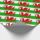 ウェールズ国旗 – Cymru 高品質 Image ラッピングペーパー (角)