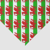 ウェールズ国旗 – Cymru 高品質 Image 薄葉紙 (詳細)