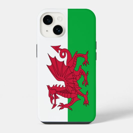 ウェールズ国旗 iPhoneケース (裏面)
