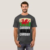 ウェールズ国旗 Tシャツ (正面フル)