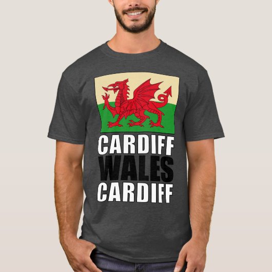 ウェールズ国旗 Tシャツ (正面)