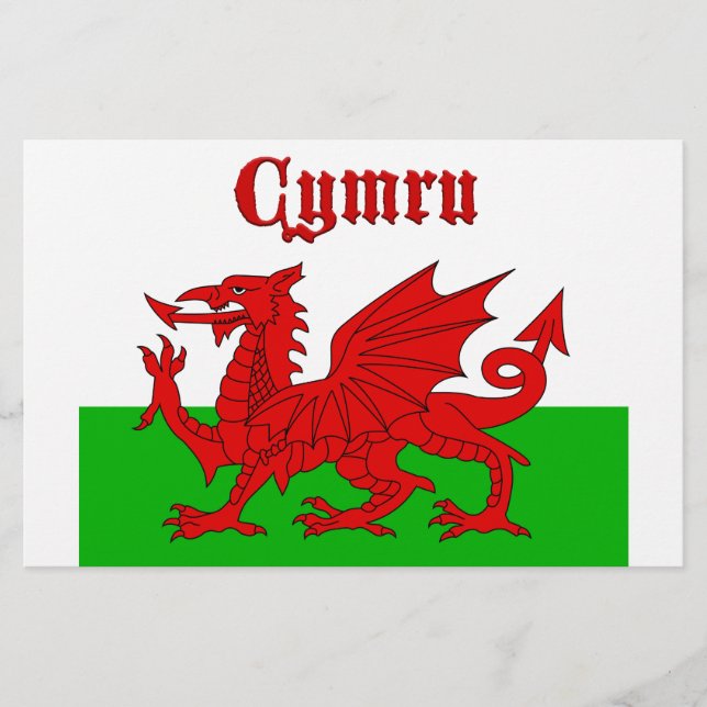 ウェールズ国旗Cymru (正面)