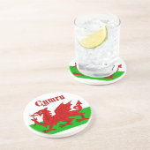 ウェールズ国旗Cymru コースター (側面)