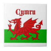 ウェールズ国旗Cymru タイル (正面)