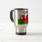 ウェールズ国旗Cymru トラベルマグ (正面左)