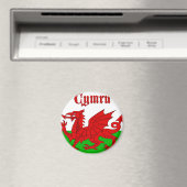 ウェールズ国旗Cymru マグネット (インサイチュ (食洗機))