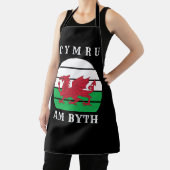 ウェールズ国旗Cymru Am Byth誇りを持ったがウェールズ エプロン (インサイチュ)
