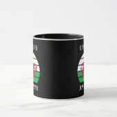ウェールズ国旗Cymru Am Byth誇りを持ったがウェールズ マグカップ (中央)