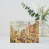 ウェールズ大公エドワードの結婚行列 ポストカード (スタンド正面)