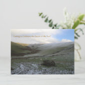 ウェールズ山の冬至のパーティの招待状 招待状 (スタンド正面)