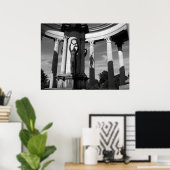 ウェールズ戦争記念碑。 ポスター (ホームオフィス)