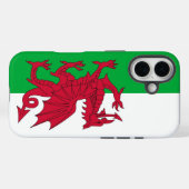 ウェールズ旗をあしらったApple iPhone 16 Case-Mate iPhoneケース (裏面 (横))