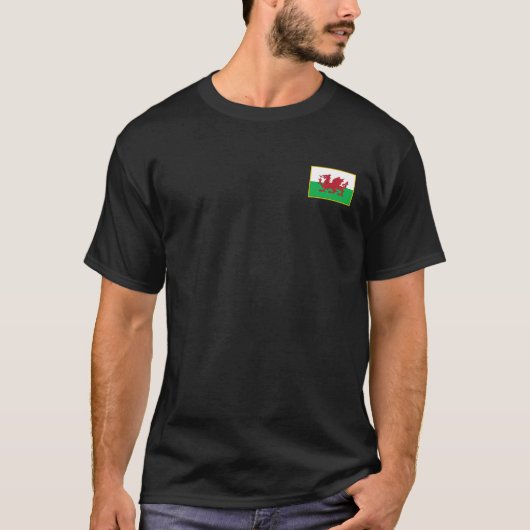 ウェールズ旗Tシャツ Tシャツ (正面)