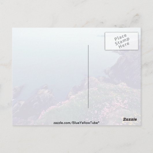 ウェールズ最西端のセント・ダビデの頭 ポストカード (裏面)