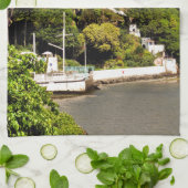 ウェールズ村 キッチンタオル (折り畳み)